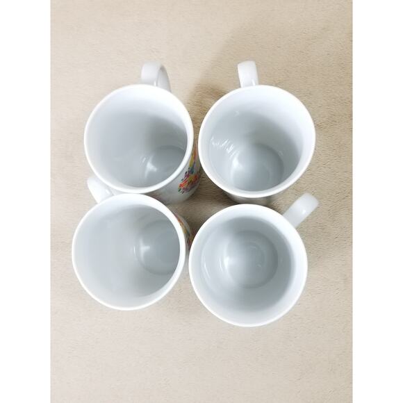 Toscany Greetings Coffee Mug Tea Cup 10oz Fine China Dove Wreath 4" Japan - Picture 12 of 13